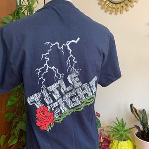 TITLE FIGHT band tee